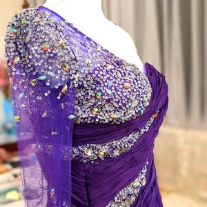 NWT Cinderella Divine Royal Purple Mini Dress Style #P1978